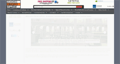Desktop Screenshot of americandetentionsupplies.com